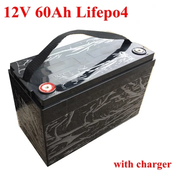 

High Capacity 12V 60Ah LiFePO4 Battery Pack DIY Battery Pack for Energy Storage for UPS Golf Cart LED Lights E-Scooter E-bike