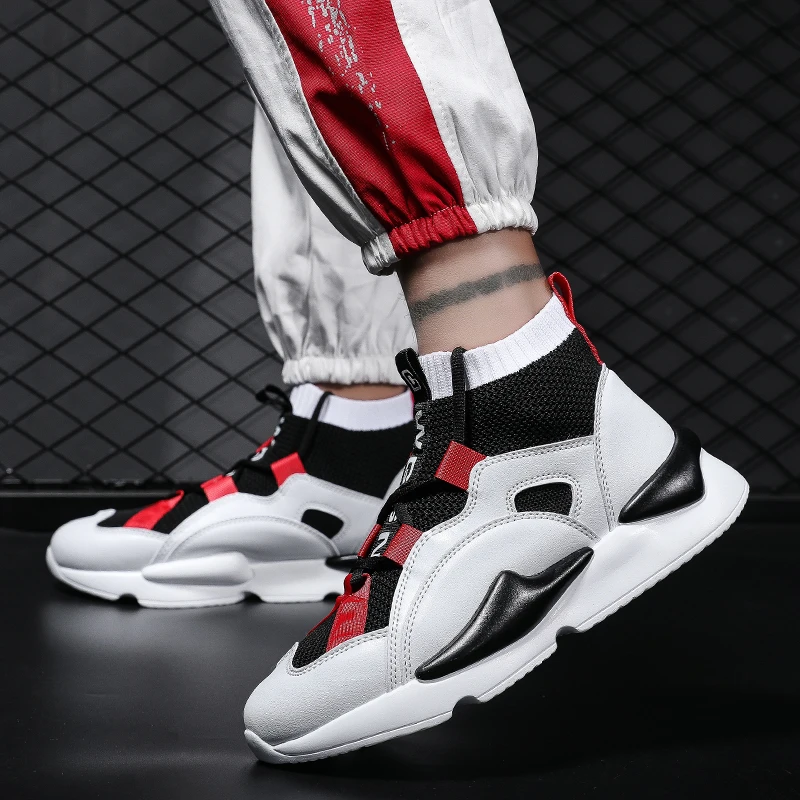 

2019 New Breathable Air Mesh Men Running Shoes Jogging Gym Training Althetic Outdoor Sport Shoes Light comfortable male Sneakers