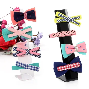 

5pcs L Type Jeweler Hairclip Ornament Display Stand Rack Hairpin Hair ties hair pin accessories Stand Holder Storage Organizer