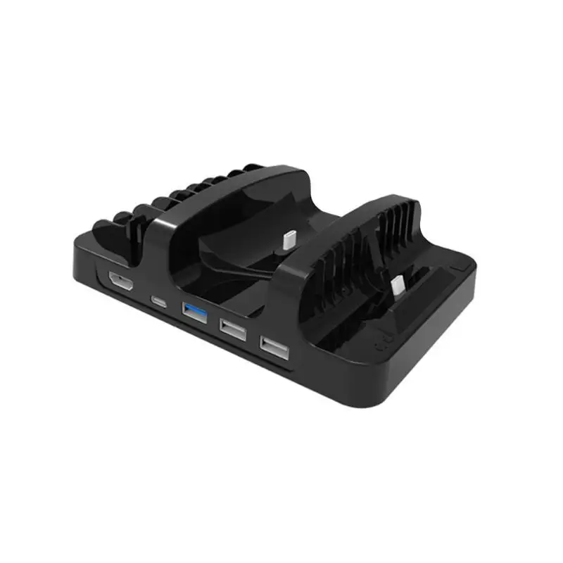 

ALLOYSEED Gaming Charging Stand Dock with 6 Card Storage Box NS Charger for Nintend Switch Game Console