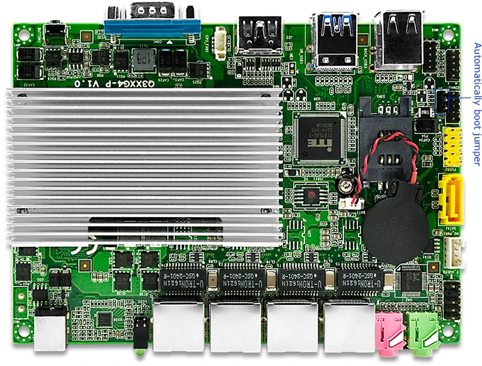 Фейерверки с открытым исходным кодом Qotom Mini PCs Q320G4 Q335G4 Celeron 5005U Pentium 3805U 4 гигабитных