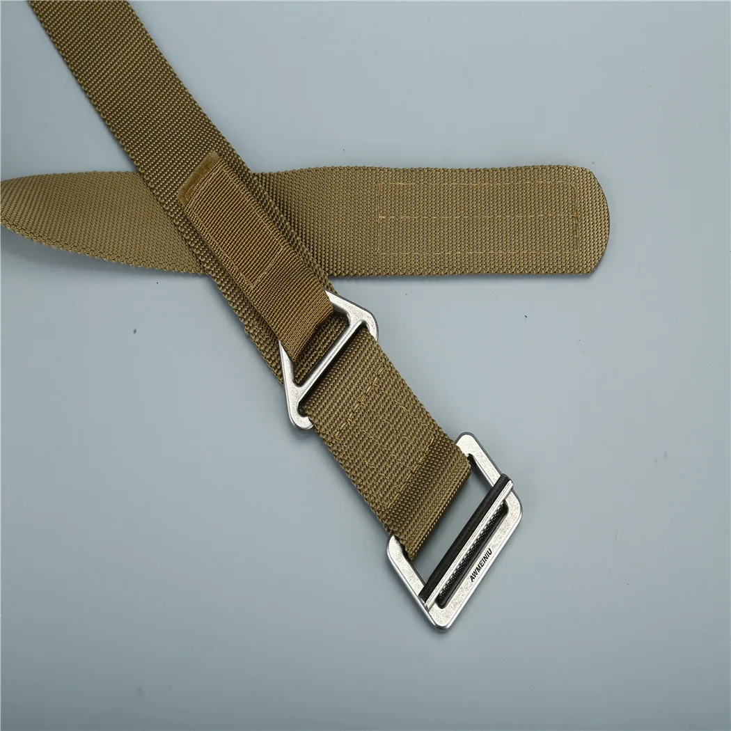 Men's Camouflage Tactical Belt Nylon Combat Military Army Camo Waist
