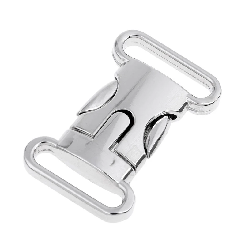 

1pc Metal Clasp/Buckle For Bracelets Safe Buckle Bag Luggage Side Buckle Replace