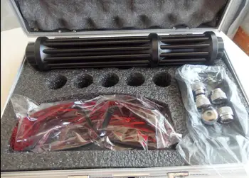 

Powerful 450nm 2000000m 5in1 Strong Power Military Blue Laser Pointer Burning Match Candle Lit Cigarette Wicked Torch 200Watt