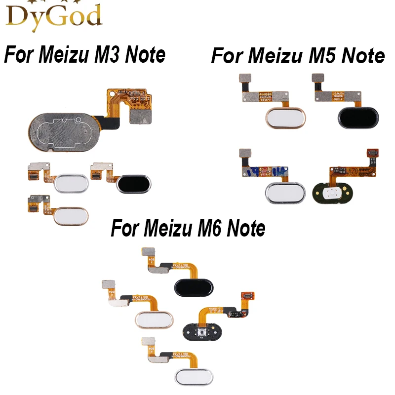 

For Meizu M3 Note Home Button Fingerprint Touch ID Scanner Return Sensor Flex Cable For Meizu M5 Note M6 Note Replacement Parts