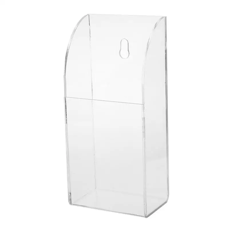 

Acrylic Air Conditioner TV Remote Control Case Holder For Storage Box Wall-Mounted Case Desk Organizer Make-Up Container