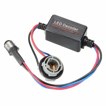 

Auto 2pcs 1157 LED Decoder Light Bulb Warning Canceller Canbus No Error Load Resistor Car Headlight Decoding Line 2019 New