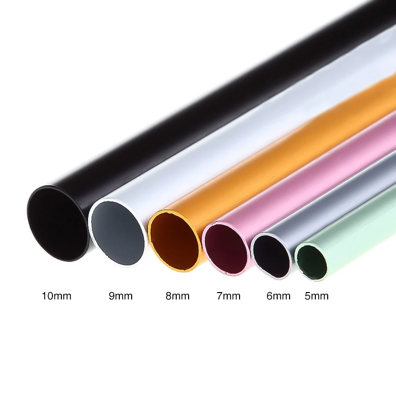 

6Pcs/Set Artificial Form Builder Tips Acrylic C Curve Shaping Curving Sticks 6 Color Tube Rod Nail Art Tips UV Gel Manicure Tool