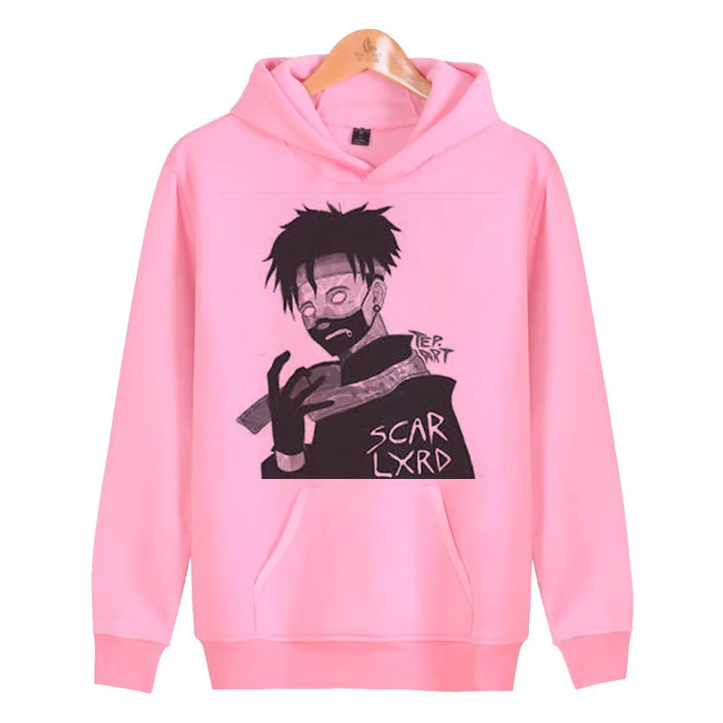 

scarlxrd hoodies sweatshirts harajuku male streetwear men/women pullover homme hoddies hip hop J2351