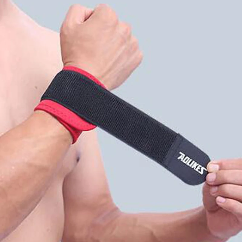 

Sports Wrist Band Brace Wrap Adjustable Support Gym Strap Carpal Tunnel Bandage