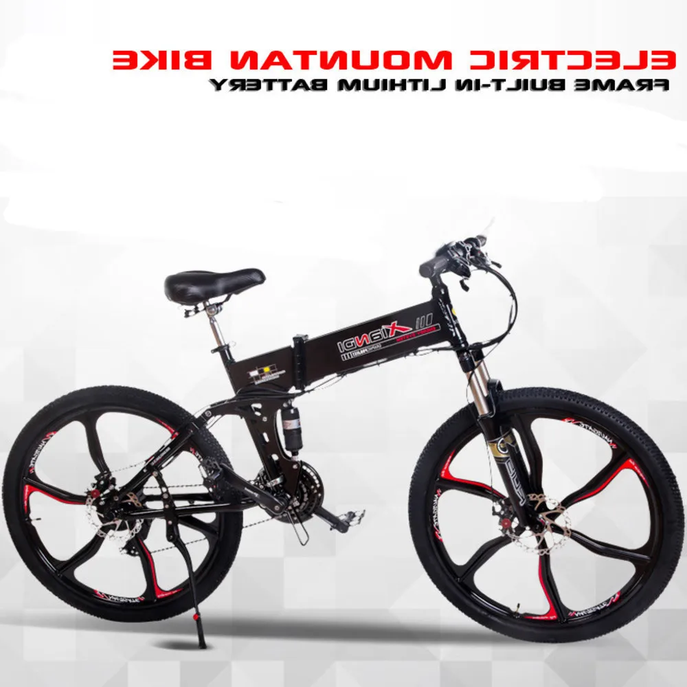 

Inch Mountain Bike Frame 48 V Electric V Lithium Battery Strong Hiding Power 500 W - 350 W Mute Ebike 21 Hybrid Engine Speed