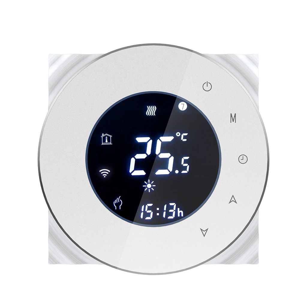 

Bht-6000Gblw 16A Wifi Electric Heating Thermostat Underfloor Heating Thermostat Programmable Room Temperature Controller