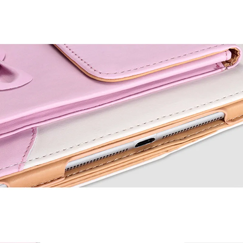 Для iPad Air 3 10 5 2019 2017 сумка кожаный чехол с бантом переносная защитный модный дизайн