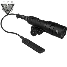 FTD SF M300B Скаут тактический фонарик для оружия алюминий новая версия 250 лм выход светодиодный водонепроницаемый и ударопрочный wargame