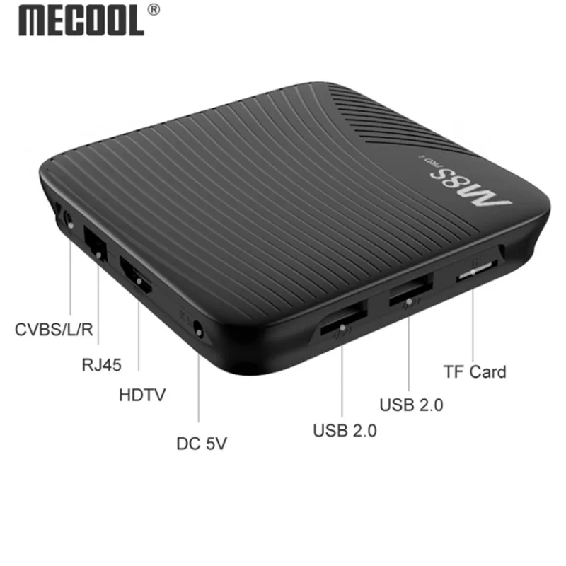 Mecool M8S PRO L 4K ТВ приставка Amlogic S912 Bluetooth Android 7 1 3G ram смарт голосовой пульт