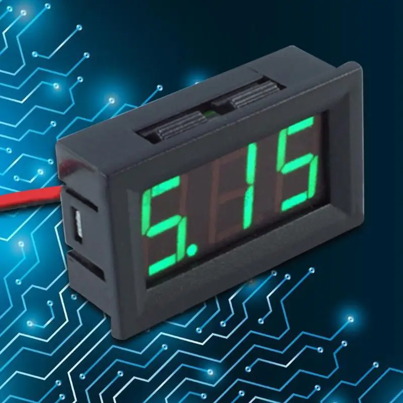 0 56 дюймовый светодиодный дисплей DC 4 5 30 V двухпроводной цифровой