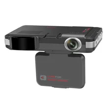 9V~24V 2 In 1 Car Radar DVR Anti Radar Detector 12 languages Driving Recorder Video Camera Flow Detecting Dash Cam Car Detector