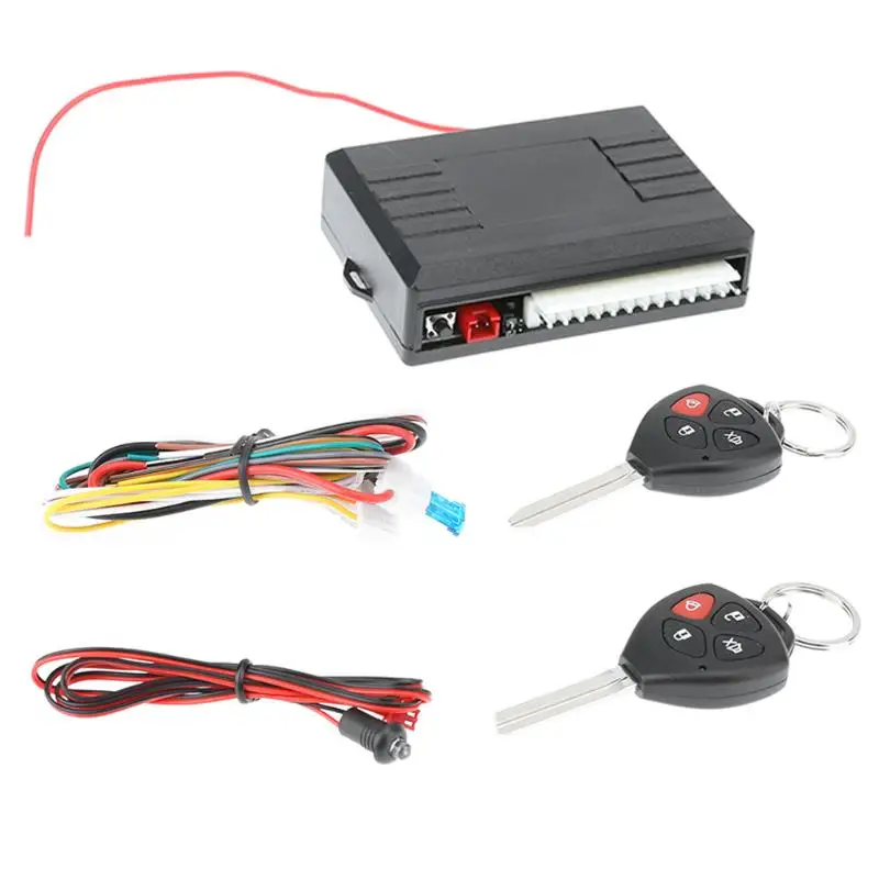 

Central Locking with Remote Control 12V Car Alarm Systems Remote Central Kit Door Lock Vehicle Keyless Entry System Universal