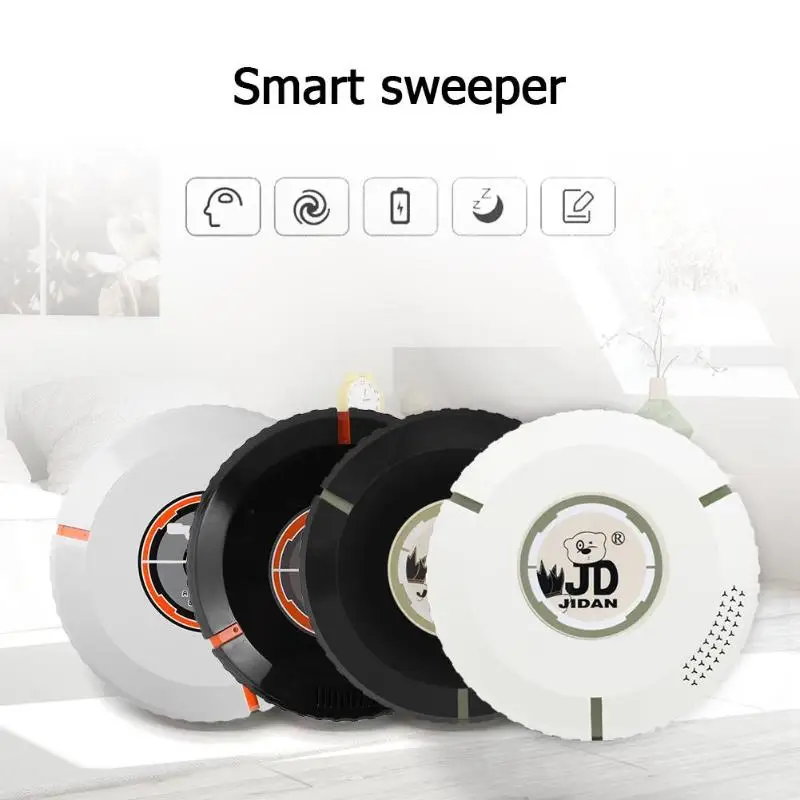 

Auto Cleaner Vacuum Cleaner Microfiber Smart Robotic Mop Floor Corners Dust Sweeper Cleaner USB Charging Sweeping Suction