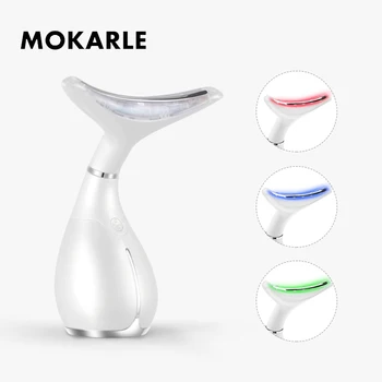 

Anti Wrinkle Neck Massager Facial Massager Tighten Microcurrent Vibration Lifting Anti-Aging Eletric Massage Tool Health Care
