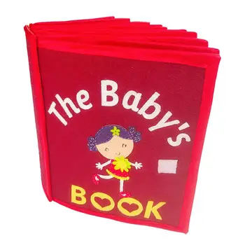 

Kid's Cloth Book Non-Woven Picture Book Manual Three-Dimensional Book For Early Education Cognitive Development