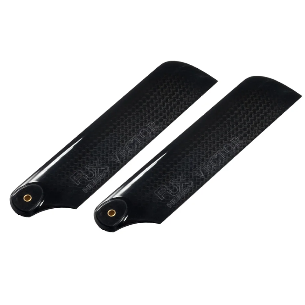 

New Arrivals 1 Pair RJX 120mm Carbon Fiber Tail Blade For 800 RC Helicopter Spare Part DIY Accessories