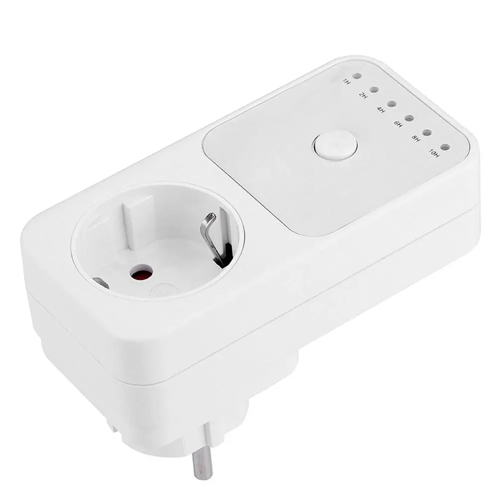

EU/US/UK Smart Control Countdown Timer Switch Plug-In Socket Auto Shut Off Outlet 1,2,4,6,8,10 hours countdown timer function