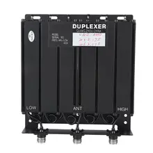 Высокое качество 50 Вт 6 полости Duplexer UHF Duplexer TX: 455,175 RX: 465,175 N разъем
