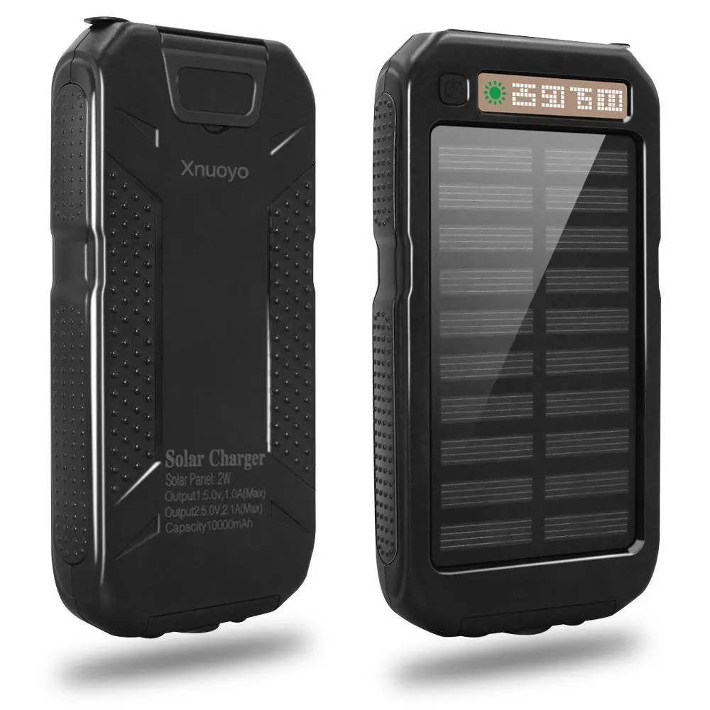 500000mAh Sport Solar Charger power bank Li-polymer battery waterproof dustproof portable External Battery powerbank