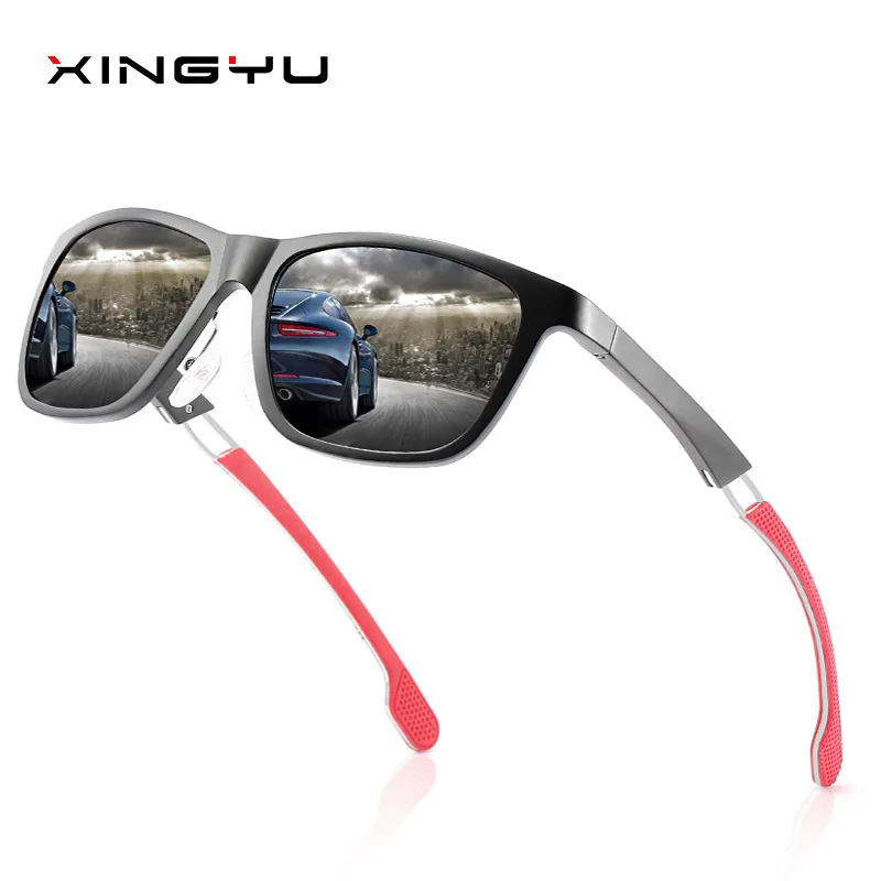 

Aluminum Magnesium Polarized Sunglasses Men 2019 Fashion Vintage Outdoor Sport Driving Square Sun Glasses for Women Luxury Brand