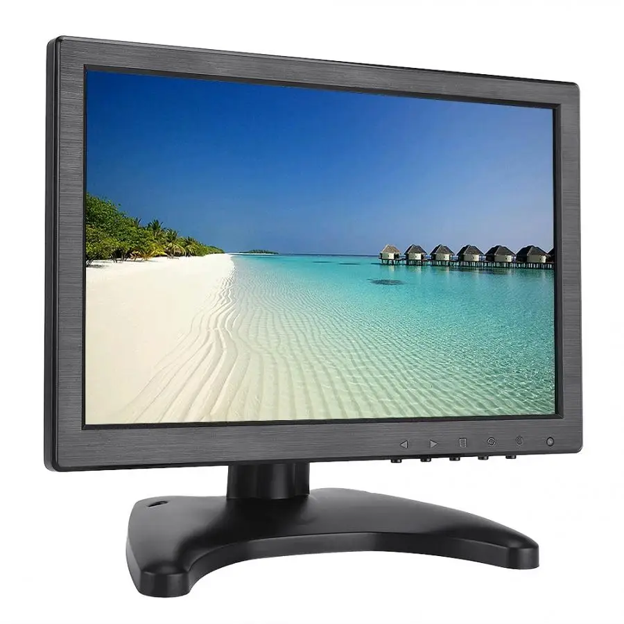lcd monitor switch 10.1in 1920*1200 16:10 Full HD LED LCD Screen Display HDMI/VGA/AV/BNC Input lcd monitor controller board