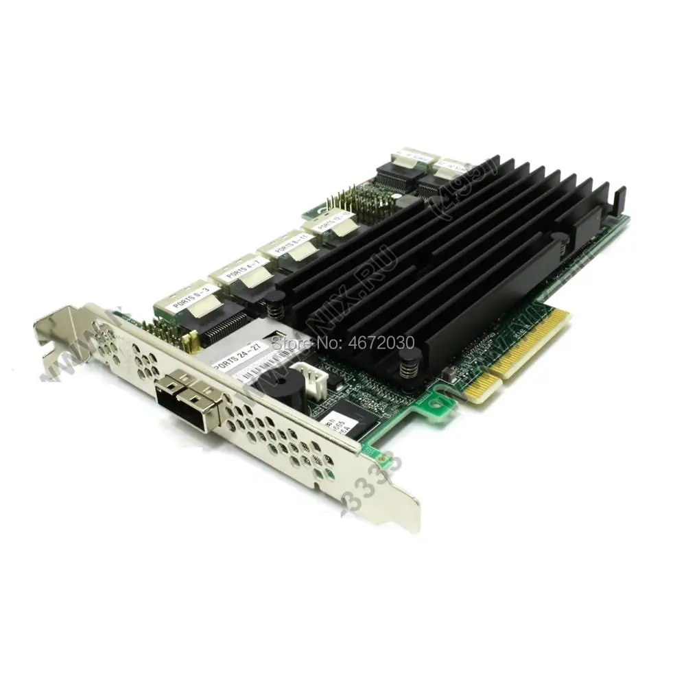 Карта контроллера Broadcom Avago LSI MegaRAID 9280 24i4e LSI00211 28 портов 512 Мб кэш памяти SFF8087 6 ГБ