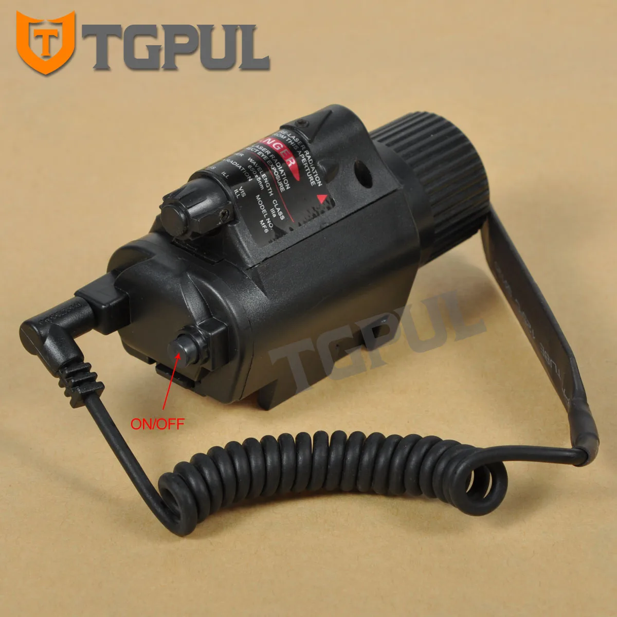 TGPUL Тактический комбо 2 в 1 тактический светодиодный светильник-вспышка красный лазерный прицел комбо для 20 мм рельсового пистолета мини Glock пистолет светильник