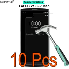 10 шт для LG V10 H960 H900 H901 VS990 5," с уровнем твердости 9 H твердость 2.5D ультра-тонкое закаленное Стекло пленка Экран защитная