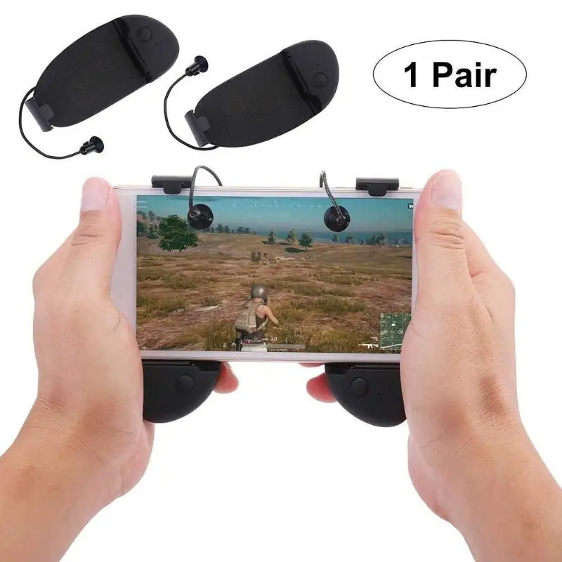 

2Pcs Free Fire Joystick for PUBG Mobile Controller 2 in 1 Gamepad L1R1 Shooter for Pubg Trigger Game Hand Grip for Pubg Joystick