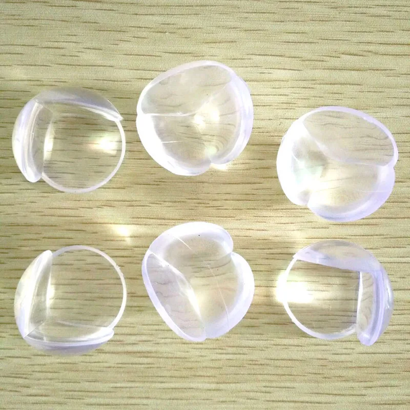 10pcs Round PVC Desk Table Edge Corner Safety Protector Sticker Pad Anti Crash for Toddler Baby YJS Dropship
