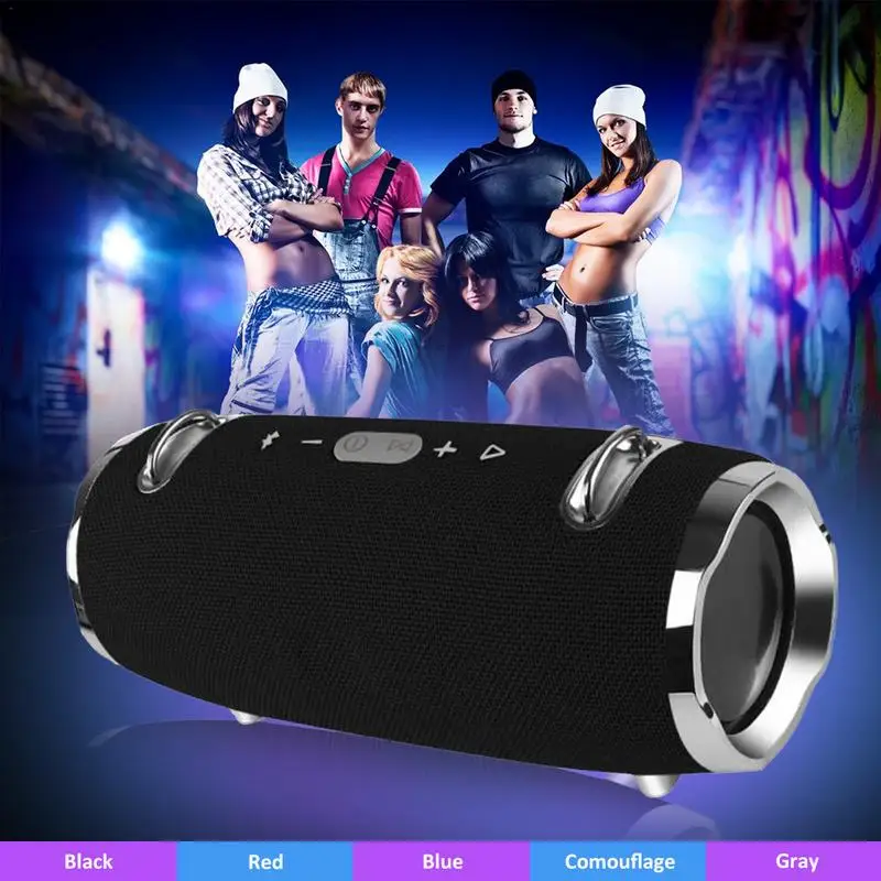 

Newest Portable Wireless Bluetooth 4.1 Speaker Stereo Big Power 10W System TF 32G Music Subwoofer Column Speakers For Computer