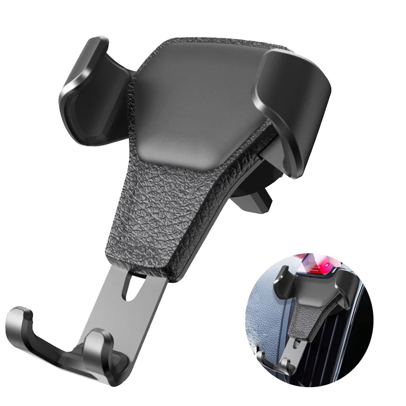 

Car Phone Holder For Phone In Car Air Vent Mount Stand No Magnetic Mobile Phone Holder Universal Gravity Smartphone Cell Support