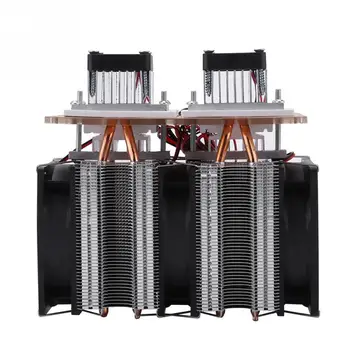 

Dual-core Semiconductor Refrigeration Accessories Peltier Air Cooling Dehumidification Equipment For Home Office 144W