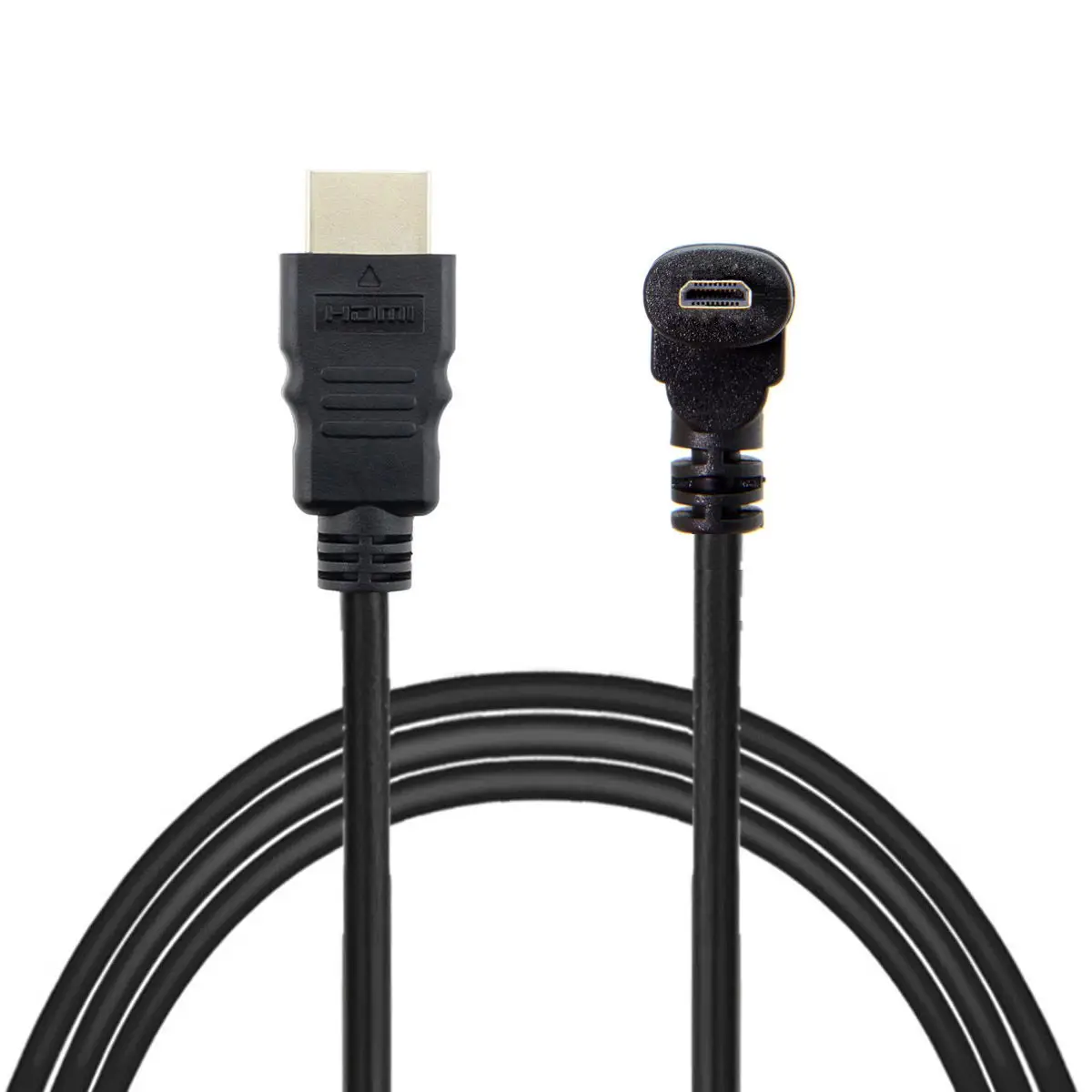 CYSM Micro HDMI к Мужской HDTV кабель для сотового телефона и планшета камеры вверх вниз