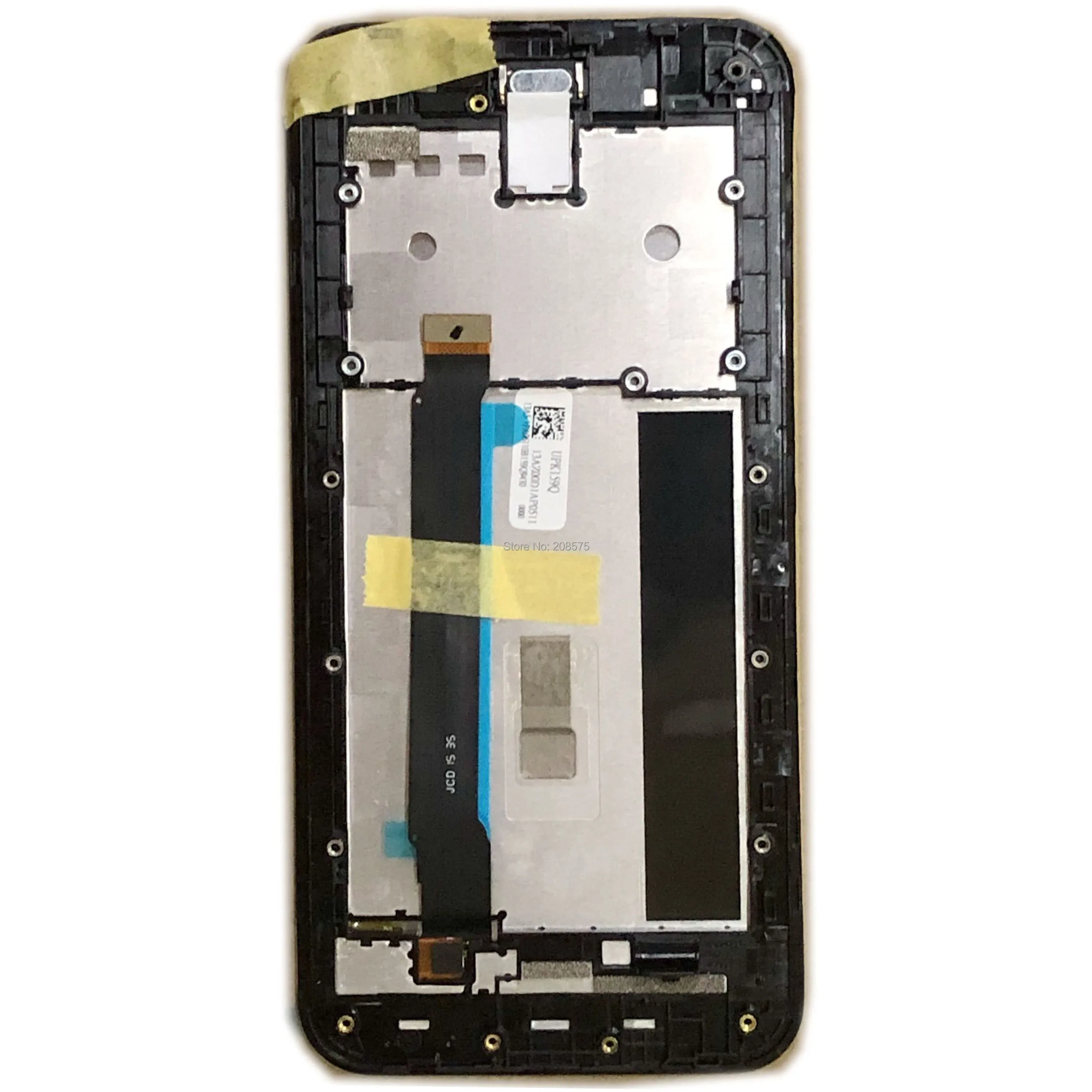 

Free shipping 5" LCD LED Display Touch Screen Digitizer Sensor Assembly Frame For Asus Zenfone 2 ZE500CL U500 Z00D Black Color