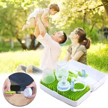 Аксессуары для молокоотсоса легко моется Сушилка Подставка для детских бутылочек сушилка для еды класс PP полка для сосок посуда сушилка