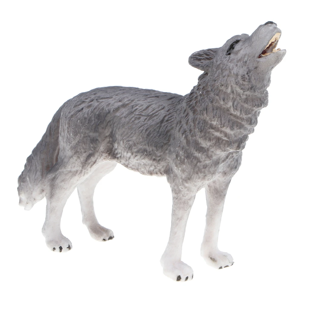 Figurine De Loup En Plastique Realiste 3 Pouces Figurine D Action Jouet Pour Enfants En Bas Age Decoration De La Maison Collection Aliexpress