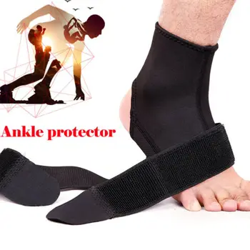 1 PC Verstelbare Sport Elastische Enkelbrace Ondersteuning Basketbal Protector Voet Wrap Outdoor Fitness Enkel Druk Bandage