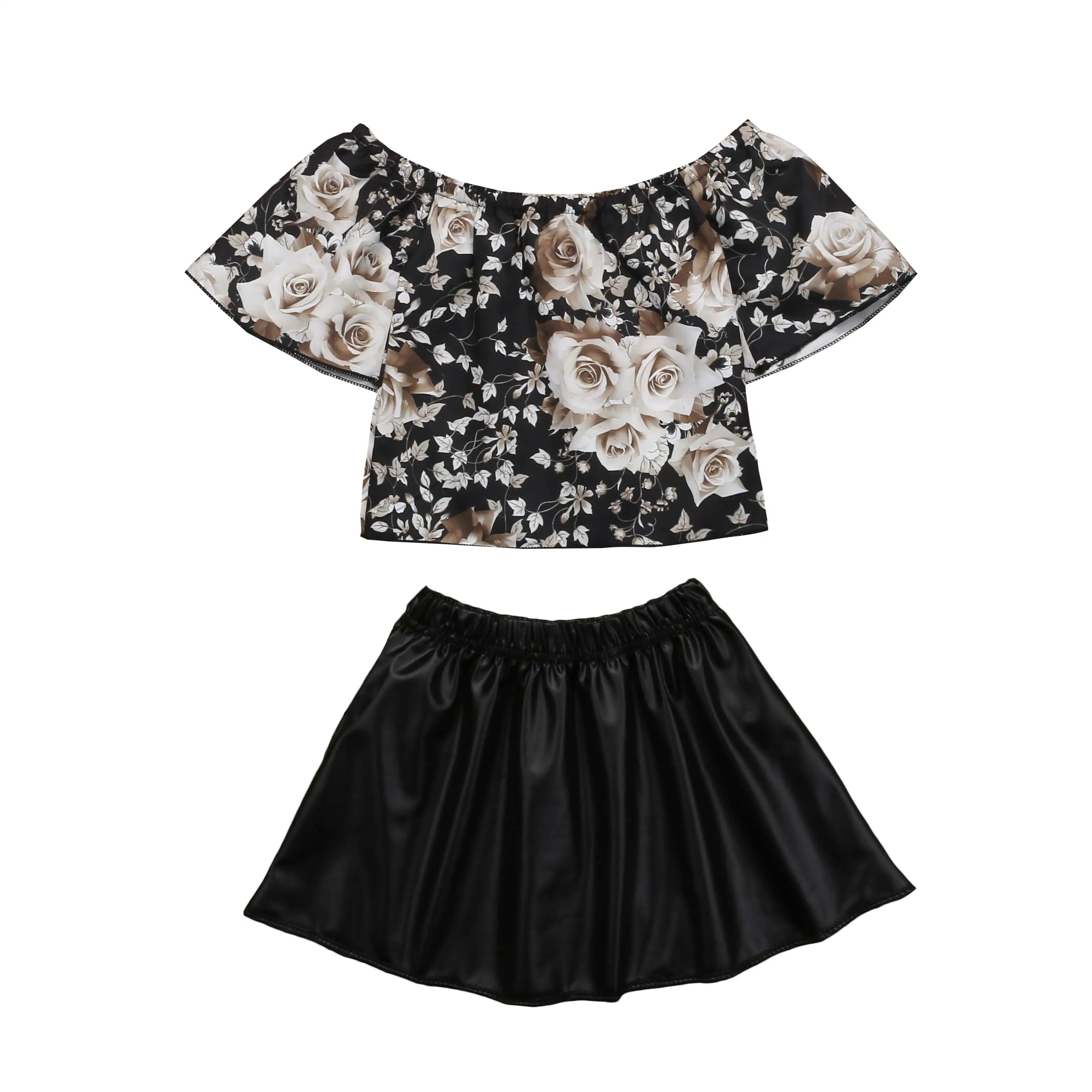 mini skirt and top for baby girl