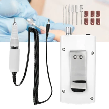 

Rechargeable Electric Nail File Driller Manicure Pedicure Machine Nail Care Tool US Plug 4