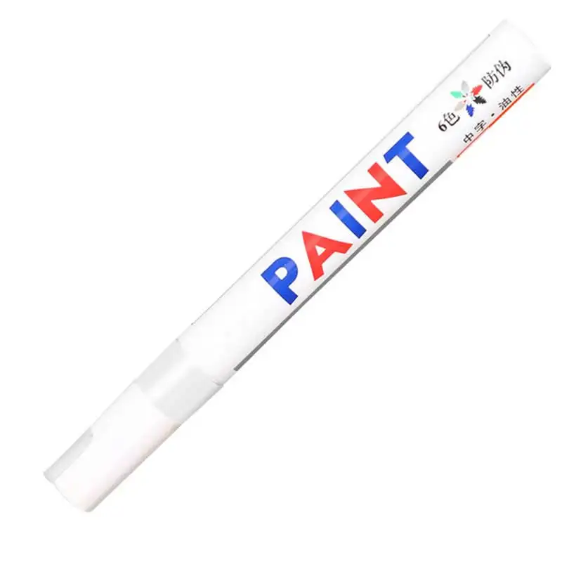 Автомобильная ручка для ухода за краской, водостойкая, 4 цвета, ручка для ремонта царапин, ручка для удаления краски, маркер, ручка для автомобильных шин, протектора, резина