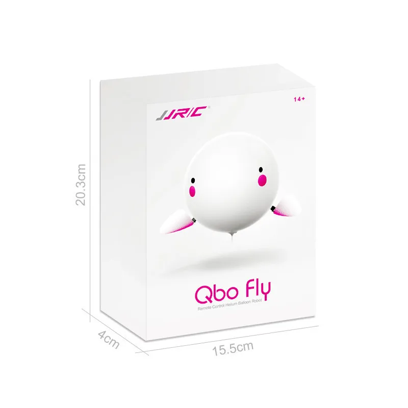 Cute JJRC H80 Qbo Fly Remote Control Helium Balloon Robot Toys 30mins Flight Time 2.4G RC Quadcopter RTF Girls Gift Pink