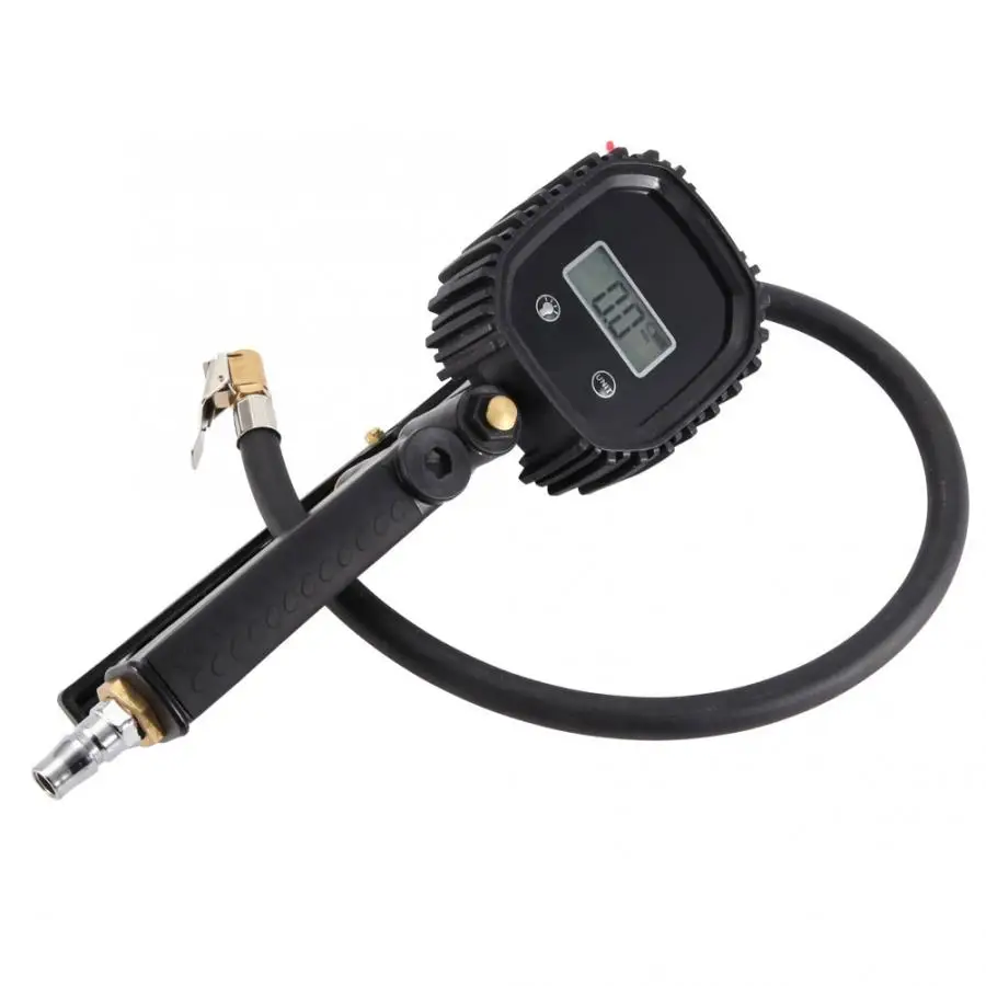 

tyre pressure sensor Multifunctional Car Digital Tire Pressure Gauge Tyre Pressure Gun with LED Light accesorios automovil