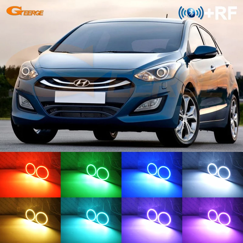 2806 11 De Descuentopara Hyundai I30 Gd 2012 2013 2014 2015 2016 Excelente Rf Controlador Bluetooth Multi Color Ultra Brillante Led Rgb Ojos
